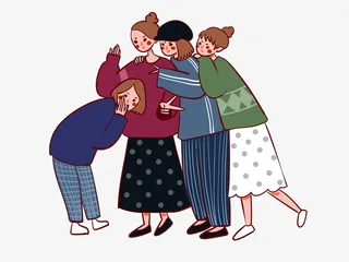 二十不惑卡通人物免抠