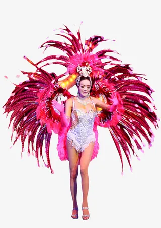 泰国人妖表演免抠