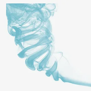 绿色水墨热气烟雾素材免抠