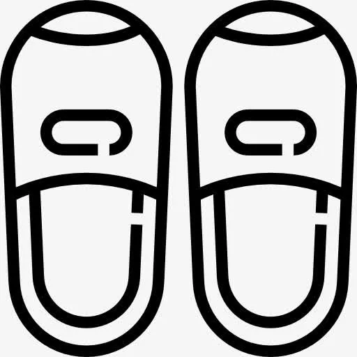 拖鞋图标免抠