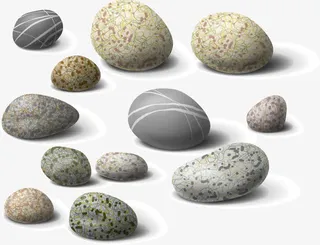 鹅卵石免抠