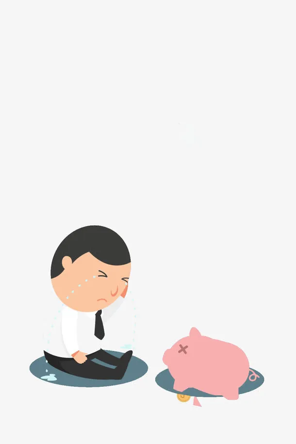 哭泣的男孩免抠