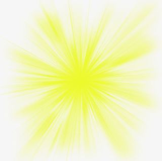 发散的金色光束党建免抠