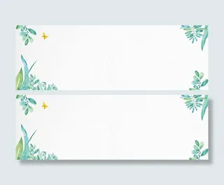 春天出游踏青装饰免抠