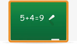 可爱的黑板免抠