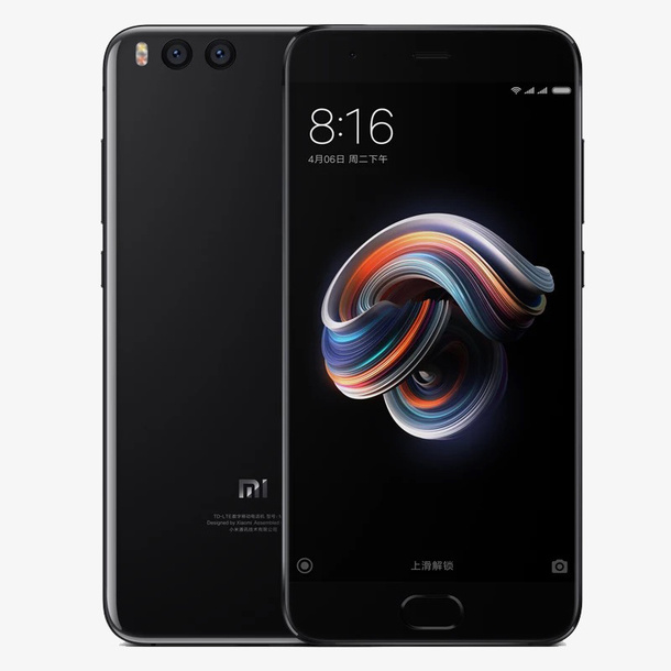 黑色小米note3免抠