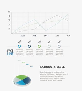 数据饼形图免抠