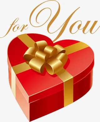 情人节礼盒元素免抠