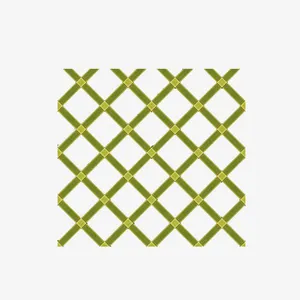 绿色竹子网状免抠