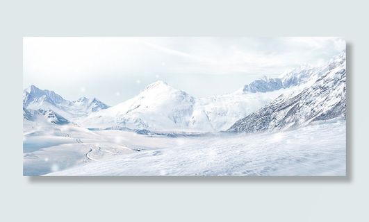 淘宝背景图 雪地高清