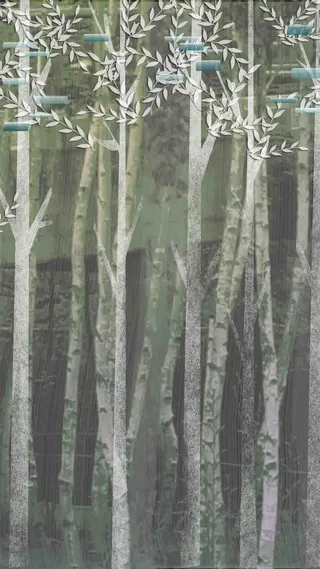 竹子纹理H5背景高清