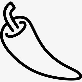 辣椒的轮廓图标免抠