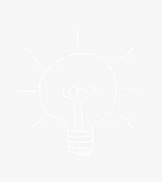 手绘创意灯泡免抠