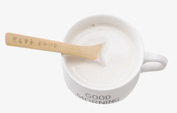 美味杏仁茶早点免抠