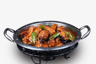 餐饮大盆鸡免抠