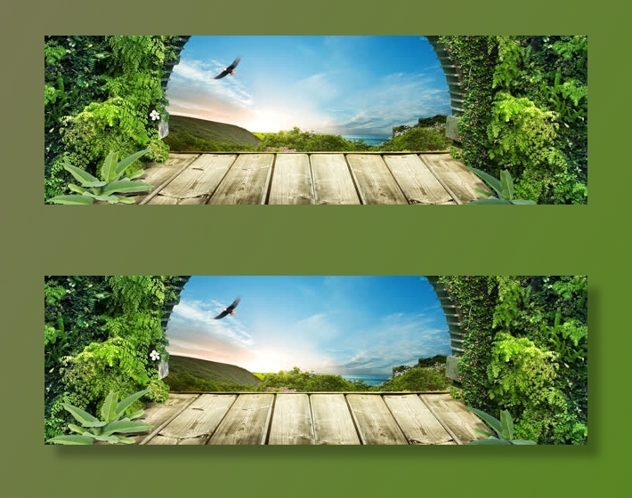 唯美风景背景免抠