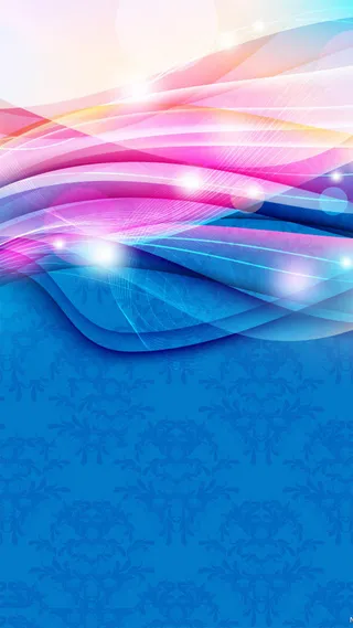 炫彩动感线条H5背景高清