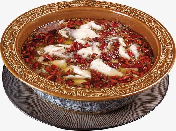 特色水煮鱼免抠