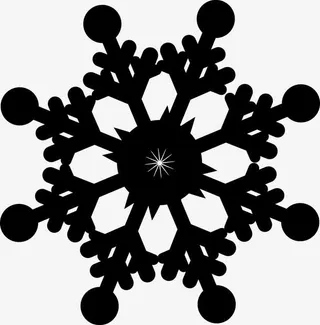 雪花免抠