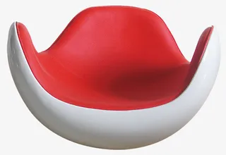 不倒翁椅玻璃钢蛋摇摇椅免抠