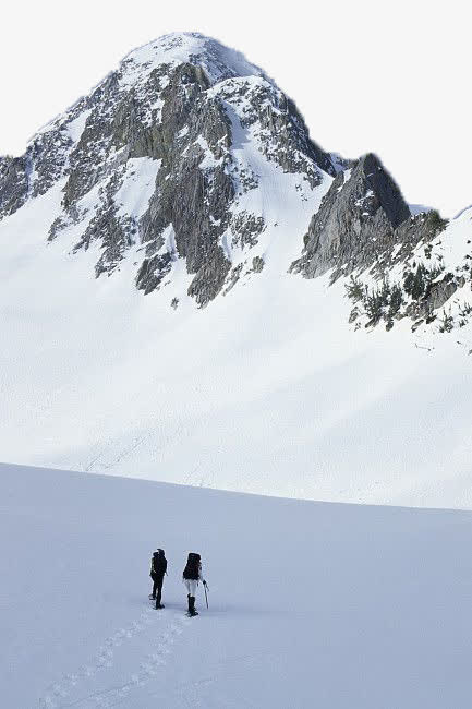 雪山免抠