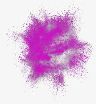 彩色爆炸图案装饰效果免抠