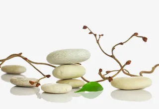 中国风白色石头免抠