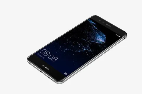 黑色华为p10手机免抠