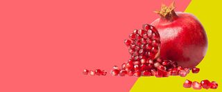 水果简约红色海报背景banner高清