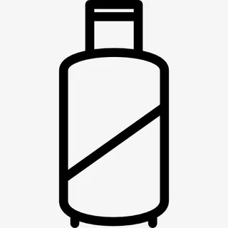 行李箱的把手和*图标免抠