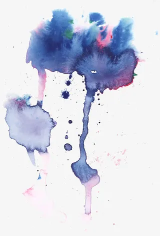 水彩墨迹免抠