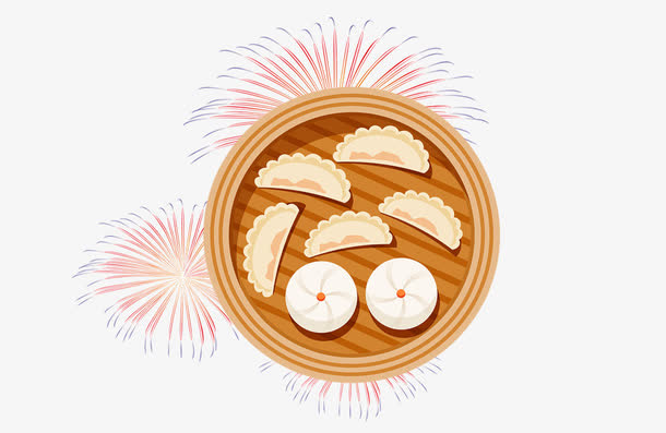 年传统节日元宵节美食免抠