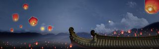 中国风banner背景高清