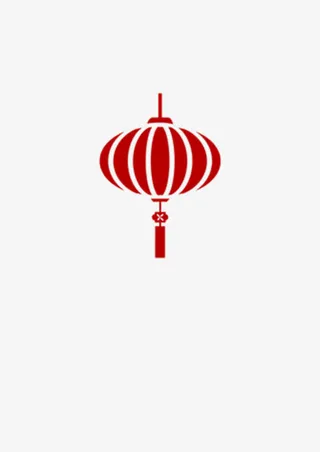 大红灯笼免抠