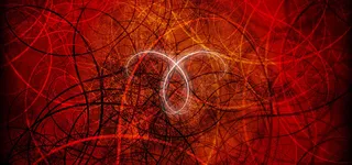 天猫科幻红色运动海报背景高清