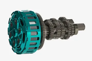 多片离合器摄影免抠