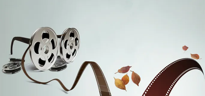 电影场景胶片背景图高清