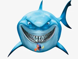 捕鱼游戏 鲨鱼免抠