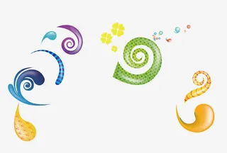 卡通童趣装饰免抠