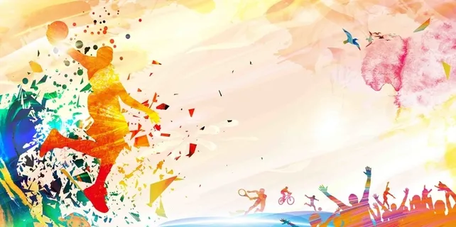 篮球赛活动展板海报背景模板高清