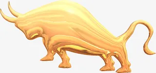 拓荒牛写生图免抠