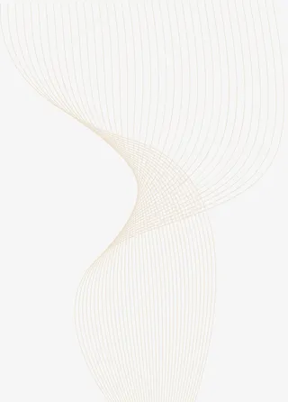 新年金色透明线状花纹免抠