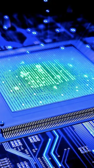 蓝色炫酷科技感H5背景高清