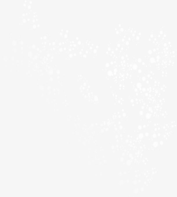 白色唯美斑点光晕免抠