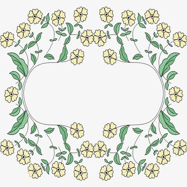 花纹边框免抠