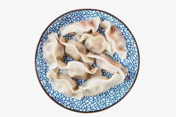 一盘饺子免抠