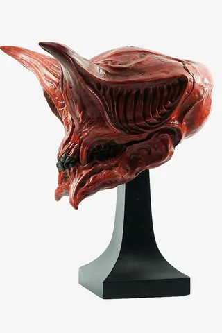 红色外星头颅PNG免抠