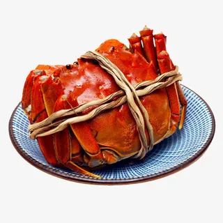 蒸熟的大螃蟹免抠 蒸熟的大螃蟹免抠