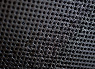 黑色帆布纹理背景