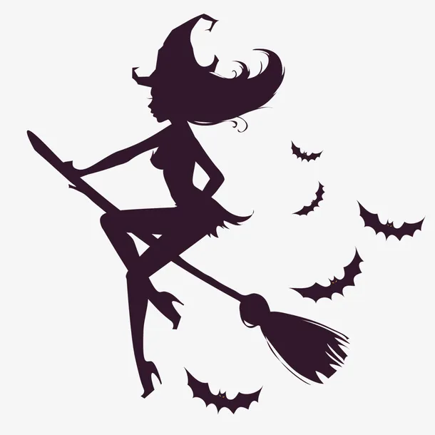 万圣节女巫免抠